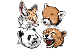 Animals-Head-design-for-embroidery