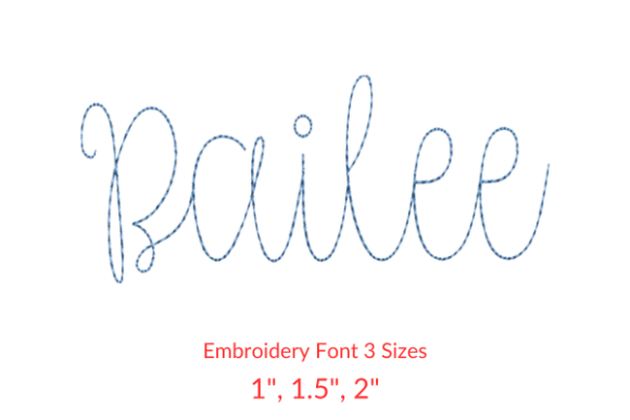 Bailee Vintage Font Review for Sweatshirt Design