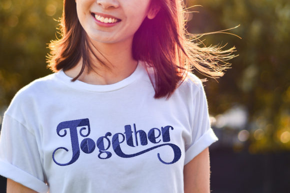 Together Embroidery Lettering Review