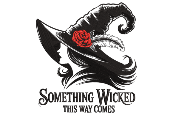 Wicked Quote Embroidery Design